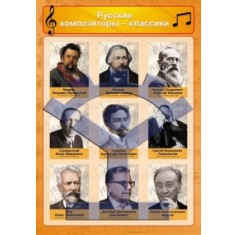 Плакат «Русские композиторы классики» - фото - 1