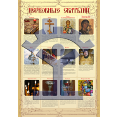 Плакат «Церковные святыни» - 1 - фото - 1