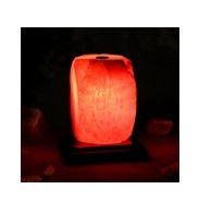 Соляной светильник «Пламя» с аромадиффузором - фото - 1