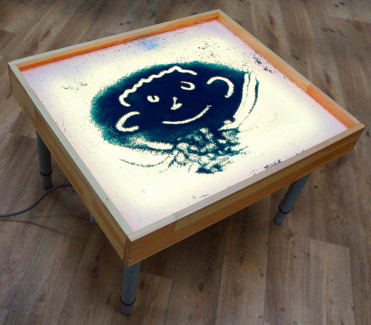 Световой столик  для рисования песком напольный - фото - 1