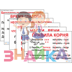 Опорные таблицы по русскому языку 2 класс - фото - 1
