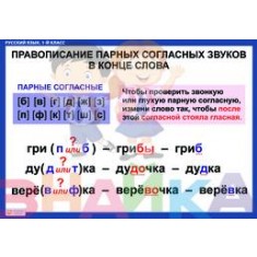 Таблицы демонстрационные "Русский язык 1 кл." - фото - 10