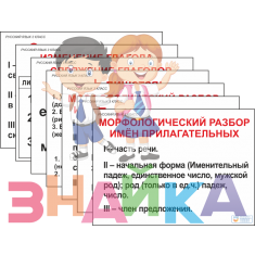 Опорные таблицы по русскому языку 3 класс - фото - 1